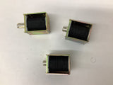 EBE TDS-12M Solenoid With Pin Lot Of 3