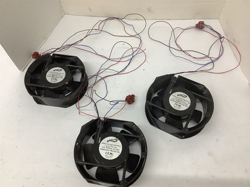 Sofasco sA17251V1MBT-RD-C Lot Of 3