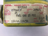 Automatic Switch Company 8215C63 Solenoid Valve 25 PSI 1-1/4" Pipe 120 V 60 Hz