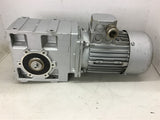 Lenze MDEMA1M071-32 0.45 KW AC Gear Motor 480 277 Volts 1710 Rpm 50:1 Ratio