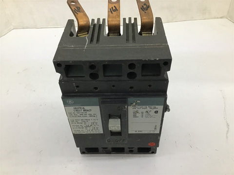 GE TED134125 Industrial Circuit Breaker 25 Amps 480 VAC 250 VDC 3 P