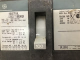 GE TED134100 Industrial Circuit Breaker 3 P 100 Amp 480 VAC 250 VDC