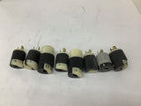Assorted Plugs And Receptacles Lot Of 8