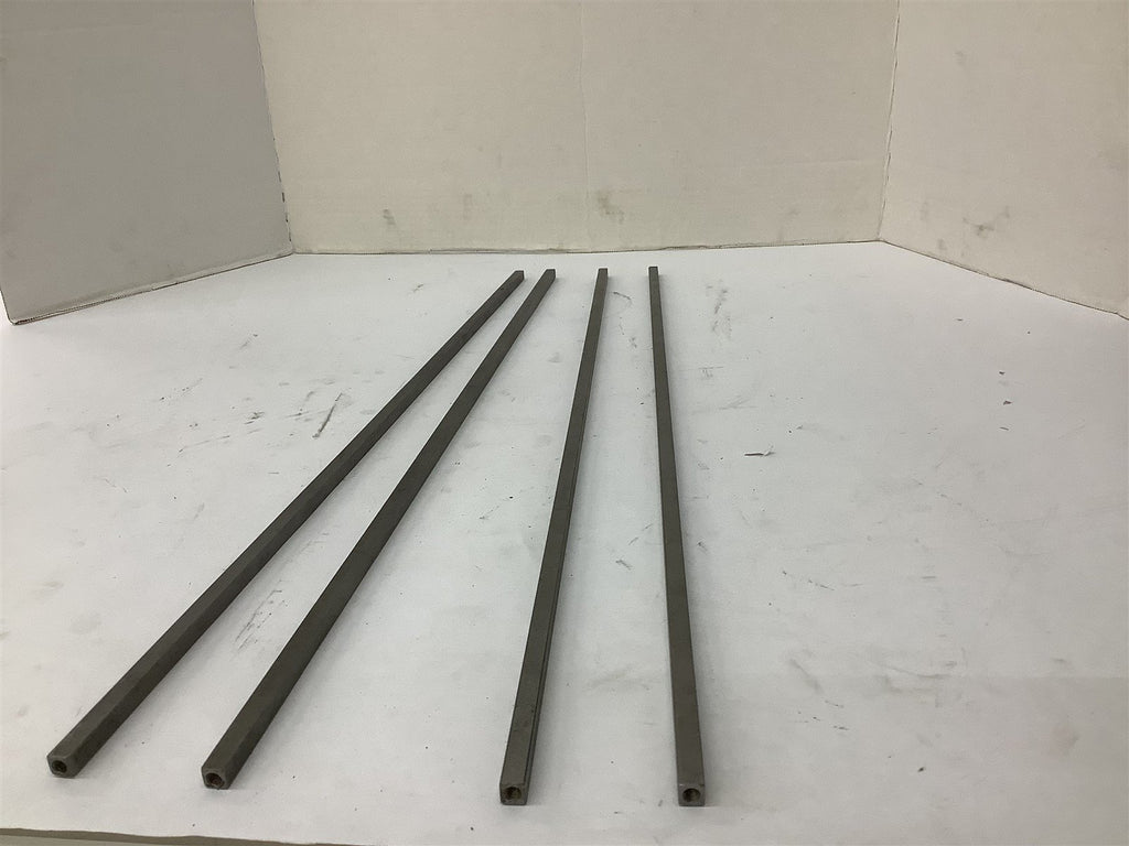 Metal Rods Lot Of 4