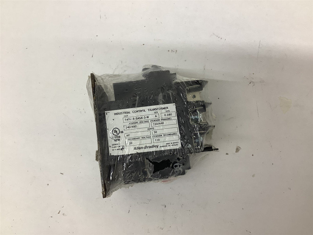 Allen Bradley 1497-B-BASX-3-N Industrial Control Transformer Series A