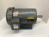Baldor M3615T AC Motor 5HP 208-230/460V 15.4-14.2/7AMP 1750RPM 184TF 60HZ 3PH
