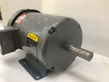 Baldor M3615T AC Motor 5HP 208-230/460V 15.4-14.2/7AMP 1750RPM 184TF 60HZ 3PH