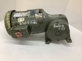 US Motors UTP Motor 0.75 HP 230/460 V 1750 RPM 56 3 PH 60 Hz W/ Syncrogear