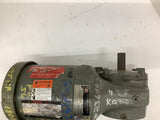 US Motors UTP Motor 0.75 HP 230/460 V 1750 RPM 56 3 PH 60 Hz W/ Syncrogear