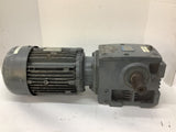 Nord 14532020/9929 Gear Motor 2HP 230/460V 1860RPM 90L 3PH TEFC W/ Gear Reducer