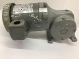 US Motors E180A Motor .50HP 208-230/460V W/ E-436/X08X160R073F Syncrogear Module