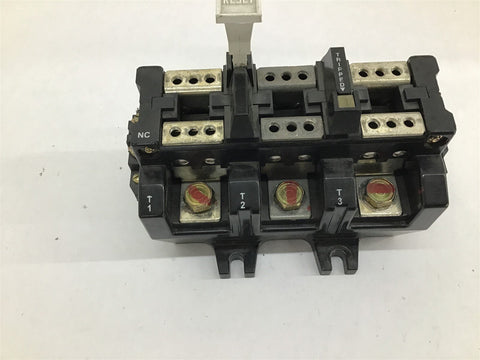 Allen-Bradley 40185-801-01 Overload Relay NEMA A600 W/ 595-B34 Ser. A Contact