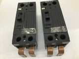 General Electric TQD22125 Circuit Breaker 2 P 125 Amp 240 VAC Lot Of 2