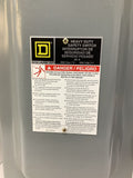 Square D H362RB Heavy Duty Safety Switch Fusible 60 A 600 VAC 50/60 Hz