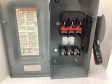 Square D H362RB Heavy Duty Safety Switch Fusible 60 A 600 VAC 50/60 Hz