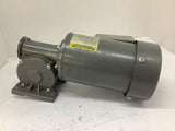Baldor GM3349 AC Motor 0.2/0.25 HP 190/380/208-230/460 V 279/340 RPM 3 PH