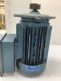 SEW-Eurodrive DFT80N4 Servo Motor 1HP 230/460V 1700RPM 3PH 60Hz TEFC