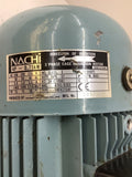 Nachi TWF4715AF AC Induction Motor 0.75kW 200V 1690RPM 4P 3PH 60Hz
