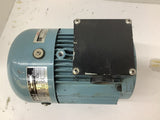 Nachi TWF4715AF AC Induction Motor 0.75kW 200V 1690RPM 4P 3PH 60Hz