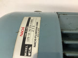 Nachi TWF4715AF AC Induction Motor 0.75kW 200V 1690RPM 4P 3PH 60Hz