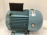 Nachi TWF4715AF AC Induction Motor 0.75kW 200V 1690RPM 4P 3PH 60Hz