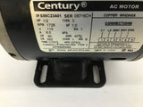 Century S56C23A01 AC Motor 1/2 HP 115 V 1725 RPM 4P 56Z 1 PH 60 Hz