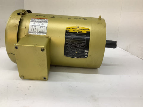 Baldor VEM3554T AC Motor 1.5 Hp 230/460 V 1800 Rpm 4P 145TC 3 Ph 60 Hz TEFC