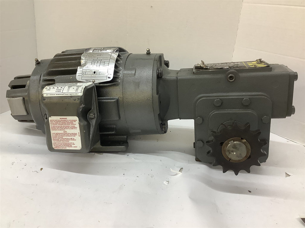 Baldor 1DNM3581T AC Motor 1 Hp 230/460 V 1800 RPM 4 P 143TC 3 Ph 60 Hz TE