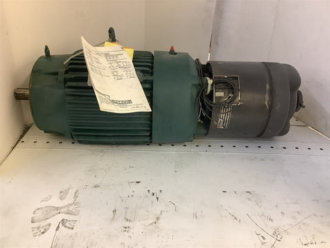 Baldor B855867 AC Motor 2Hp 460 V 900 Rpm 8P L213TC F 3 Ph 60 Hz TEFC With Brake
