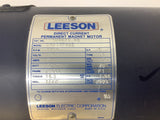 Leeson 108023.00 Direct Current Permanent Magnet DC Motor 1HP 180V 5AMP 1750RPM
