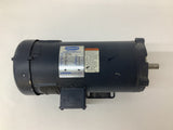 Leeson 108023.00 DC Permanent Magnet Motor 1HP 180V 5AMP 1750RPM 56CF