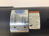 Leeson 108023.00 DC Permanent Magnet Motor 1HP 180V 5AMP 1750RPM 56CF