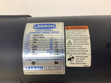 Leeson 108023.00 DC Permanent Magnet Motor 1HP 180V 5AMP 1750RPM 56CF
