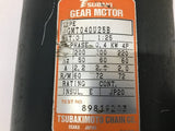 Subaki GMT040U25B Gear Motor 0.4 kW 200 V 72 RPM 2 A 60 Hz 1:25 3 Ph 4P