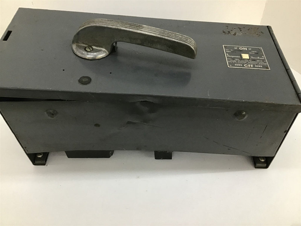 Bulldog Electric Special Clampmatic Vacu-Break Enclosure 100Amps 3 Poles 240V