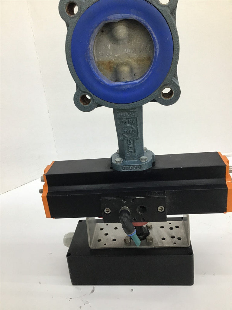 EBRO ARMATUREN EB5FW2 Butterfly Valve/Actuator