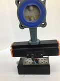 EBRO ARMATUREN EB5FW2 Butterfly Valve/Actuator