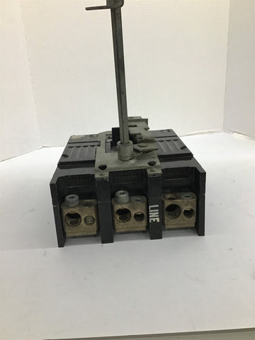General Electric TJK436F000 Circuit Breaker 600 VAC 400 Amp W/ Extra Accessories