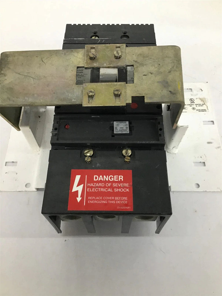 GE SGLA36AT0400 Current Limiting Circuit Breaker 400 Amp 600 VAC W/ Accessories
