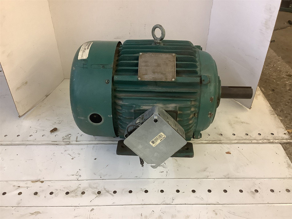 Siemens Allis 122 Induction Motor 10 HP 230/460 V 1735 RPM 215T 3 PH