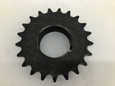 Sprocket 3 7/8 x 4" Split Tapered Bushing 80 Chain 21 Tooth ID 3.9