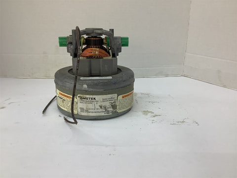 Ametek 116311-01 Vacuum Motor 120V 60Hz