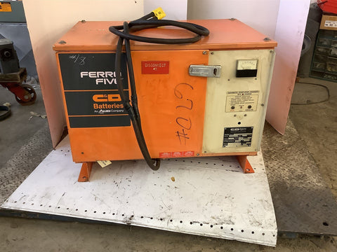 C&D Technologies FR6HK1125 A Ferro Five Forklift Battery Charger