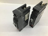 General Electric THED 113020V Circuit Breaker 20 AMP 277 VAC Lot Of 2