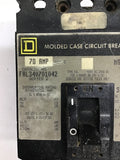 Square D FAL340701042 Ser. 2 Circuit Breaker 70 AMP 240/480 V 60 Hz 3 Pole