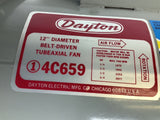 Dayton 4C659 Tube Axial Fan 14-9/16" OD