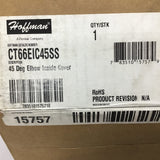 Hoffman CT66EIC45SS 45-Degree Elbow Inside Cover