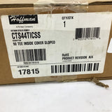 Hoffman CTS44TICSS 90 Tee Inside Cover Sloped Lot Of 2
