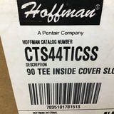 Hoffman CTS44TICSS 90 Tee Inside Cover Sloped Lot Of 2