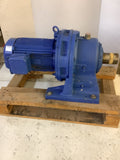 Sumitomo CHHM8-6175YB-71 AC Motor 7.5HP 230V 1710RPM V-132S 3PH 24.6 Output RPM